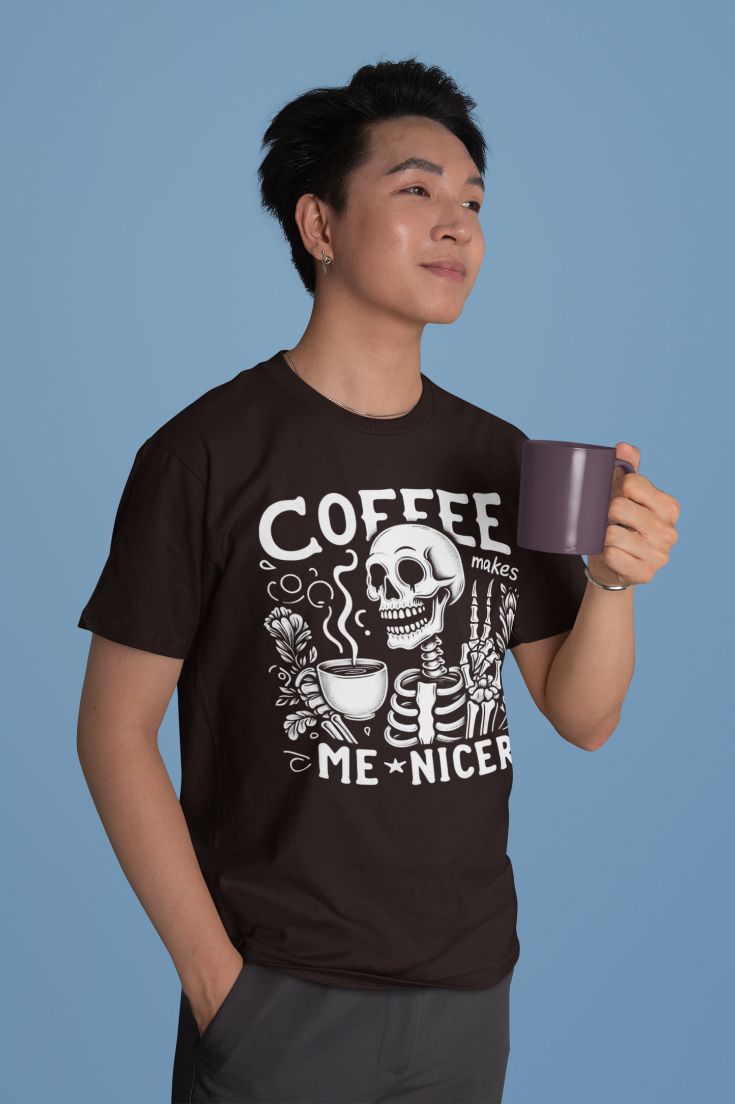 Coffee Makes Me Nicer T-shirt