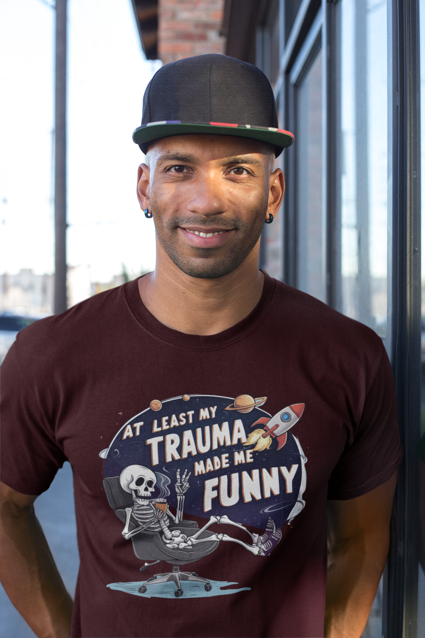 Atleast My Trauma Made Me Funny T-shirt