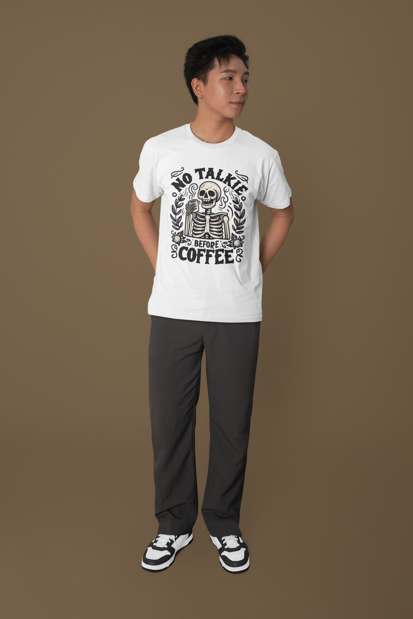 No Talkie Before Coffee T-shirt