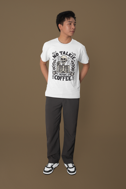 No Talkie Before Coffee T-shirt