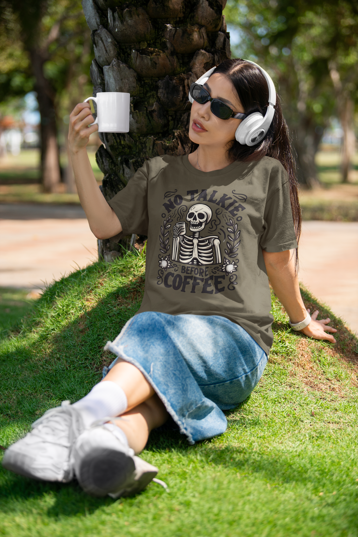 No Talkie Before Coffee T-shirt