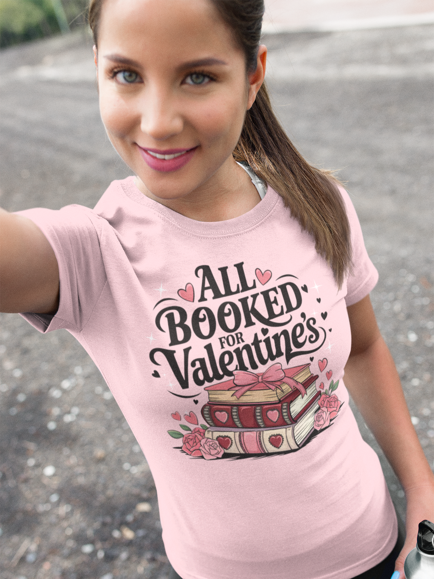 All Booked for Valentine's T-shirt